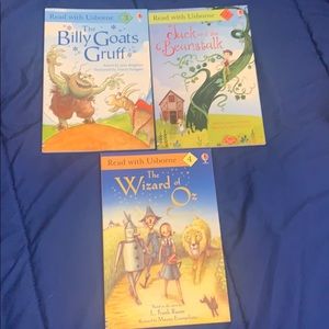 Set - Usborne Books- read with Usborne levels 2-4